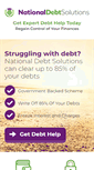 Mobile Screenshot of nationaldebtsolutions.com